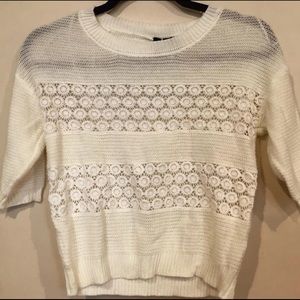 Knit crop top